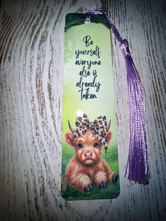 Be yourself bookmark